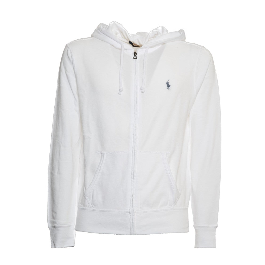 Polo Ralph Lauren Hooded Terry Sweatshirt With Zipper Closure