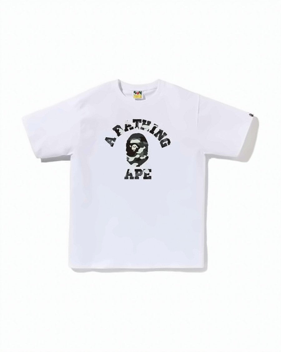 Bape Short-Sleeved T-Shirt With Bold Graphic Print