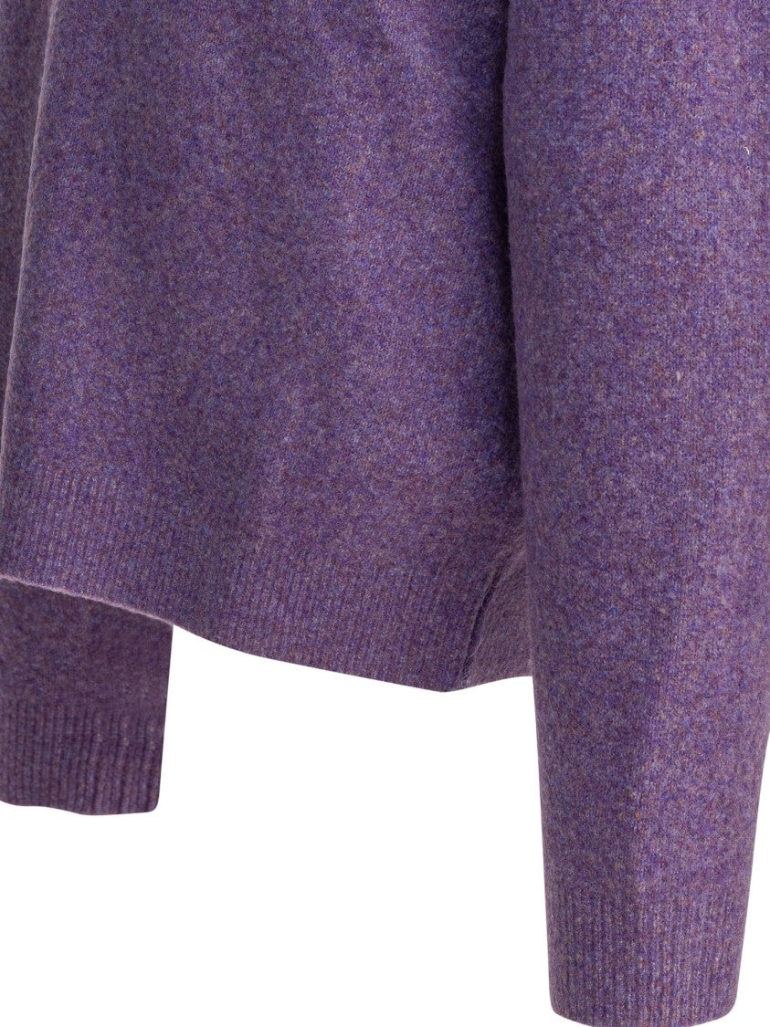 Carhartt Wip Relaxed Fit Crew Neck Sweater In Soft Mélange Wool Blend