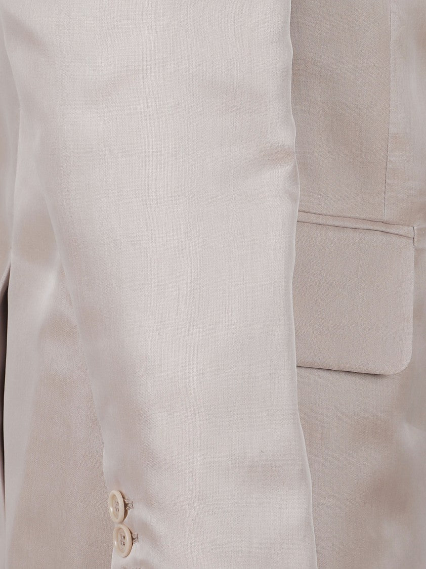 Max Mara Tailored Double-Breasted Blazer With Wide Lapels
