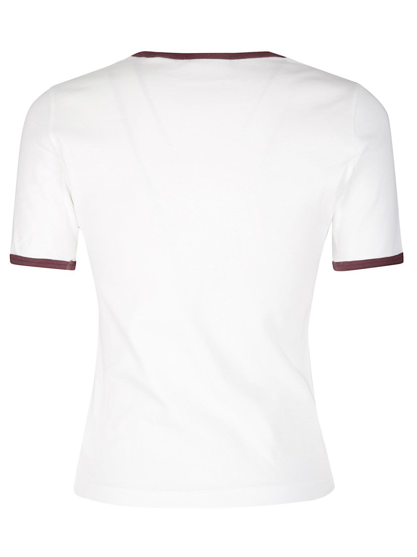 Courrèges Signature Contrast T-Shirt