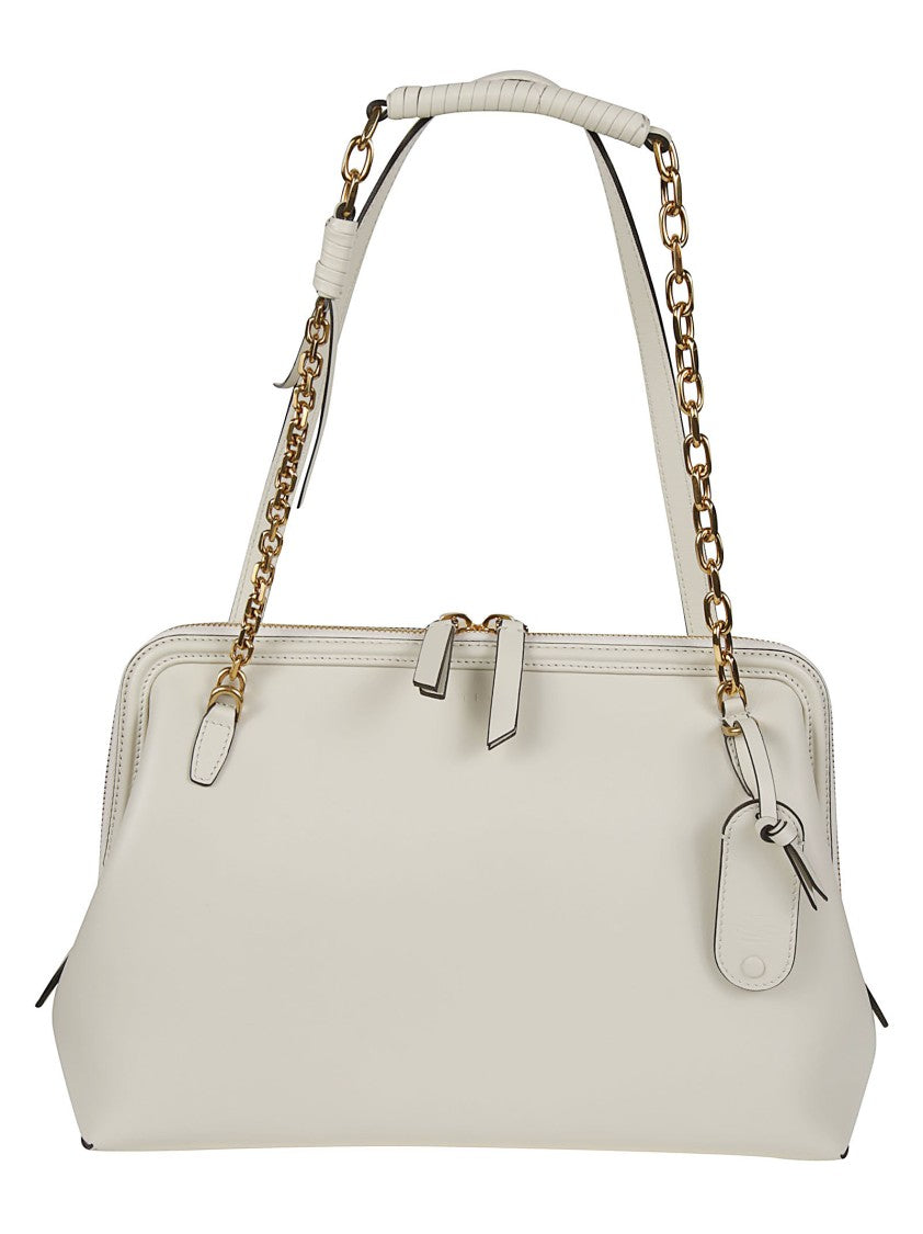 Etro Medium Doctor Structured Leather Shoulder Bag