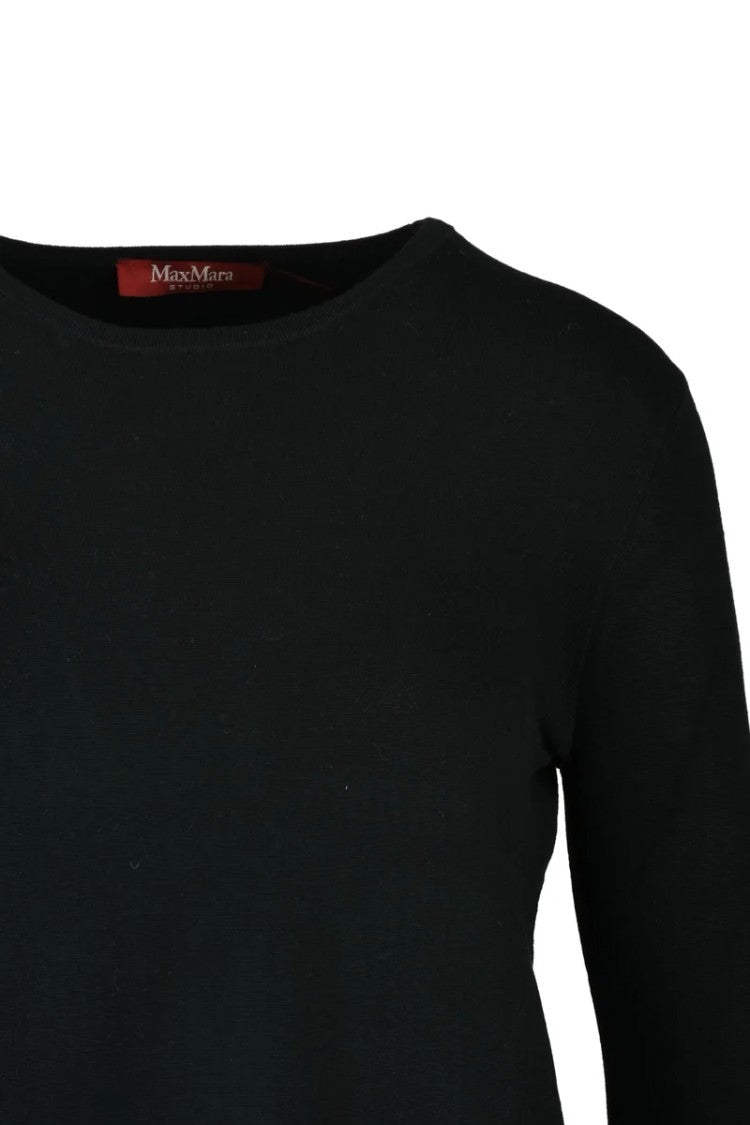 Max Mara Poker Sweater - Black