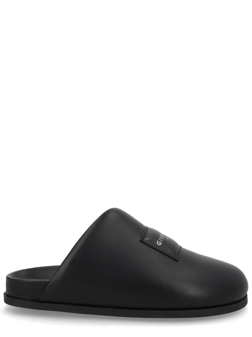 Givenchy Black Puffy Lamb Leather Loafers