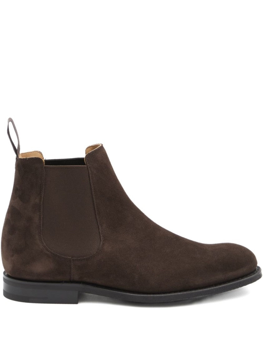 Church's Refined Brown Suede Ankle Boots