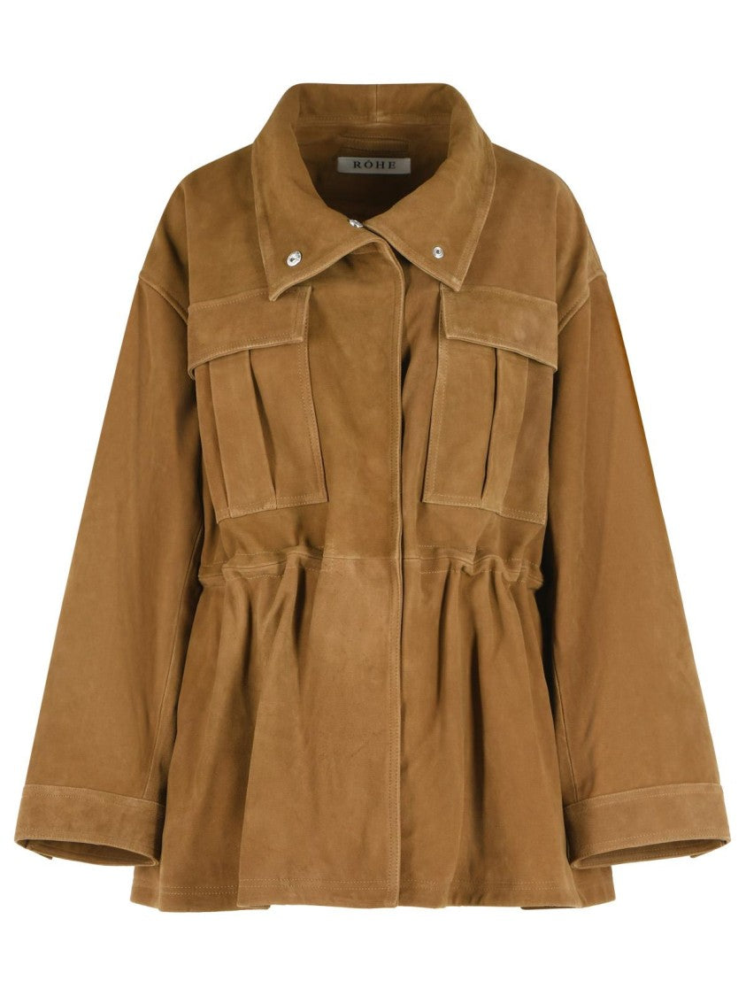 Róhe Brown Suede Jacket
