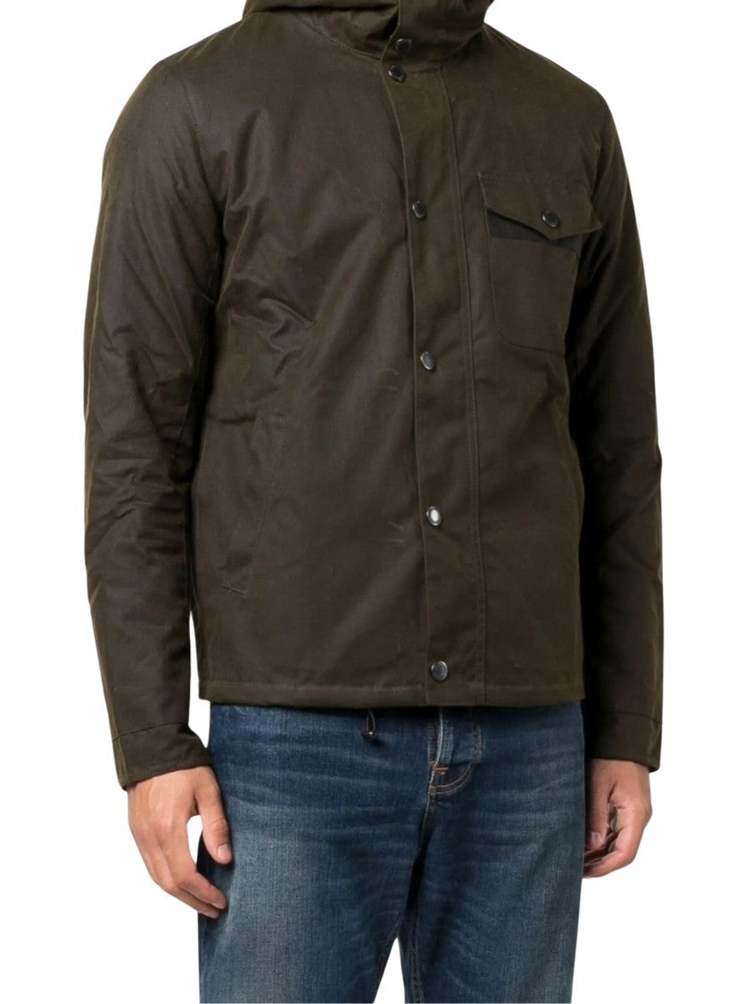 Barbour Water-Resistant Structured Lightweight Rain Jacket