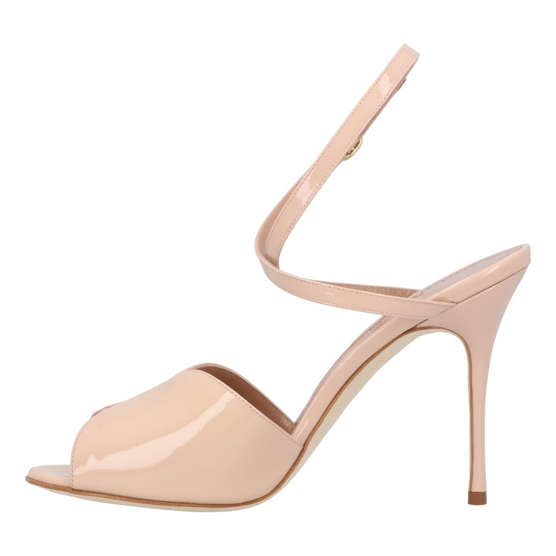 Manolo Blahnik Hourani 105 Sandal Beige