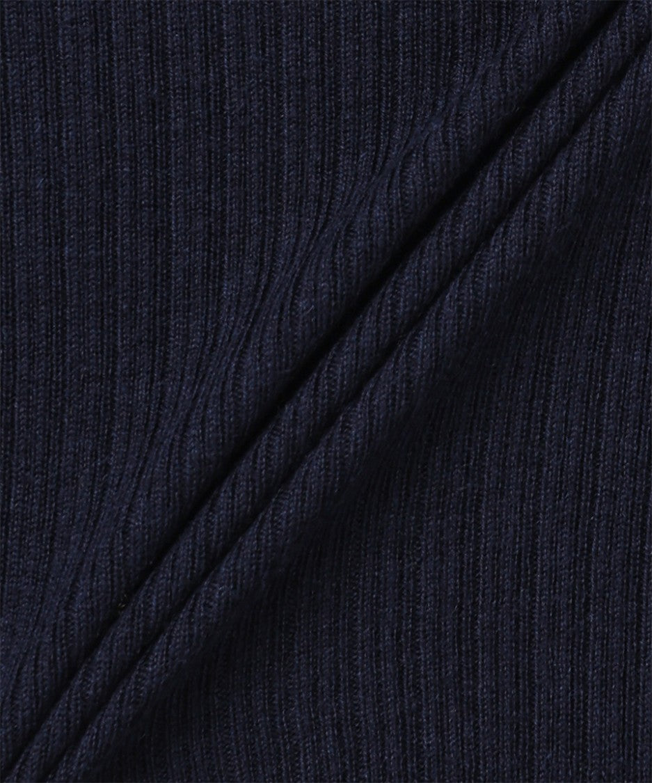 Max Mara Long-Sleeved Deep V-Neck Sweater In Fine-Knit Silk-Cashmere Blend