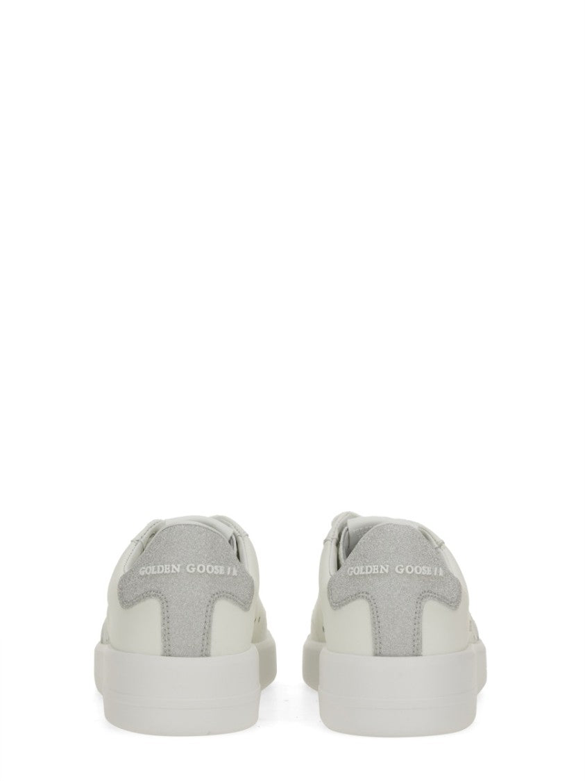 Golden Goose Purestar Low-Top Perforated Sneakers