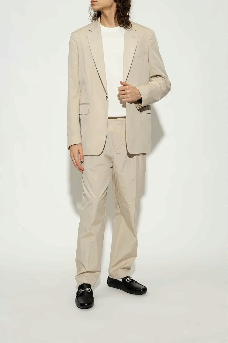 Salvatore Ferragamo Textured Buffalo Leather Driving Shoes