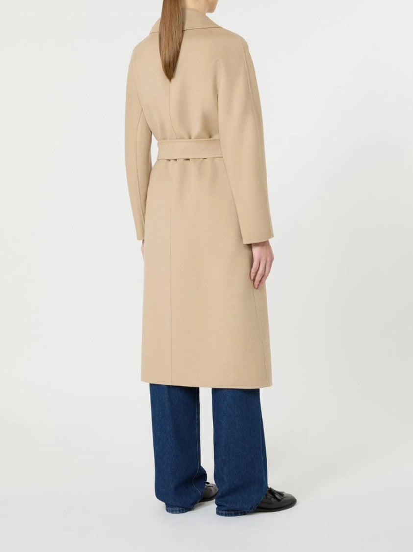 Max Mara Cles Belted Waist Long Coat
