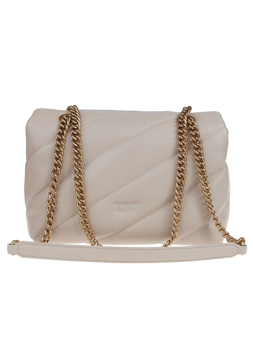 Pinko Love Classic Puff Sheepskin Shoulder Bag