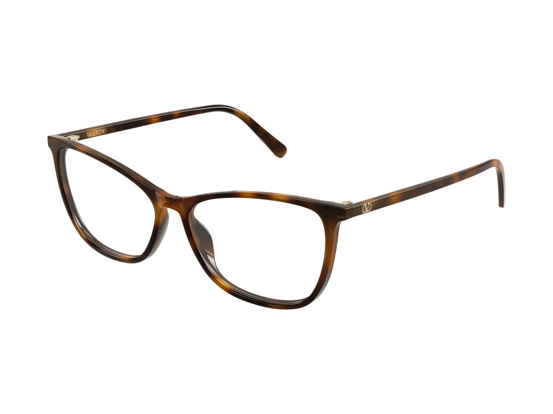 Valentino Vg0024o Glossy Tortoiseshell Square Eyeglasses