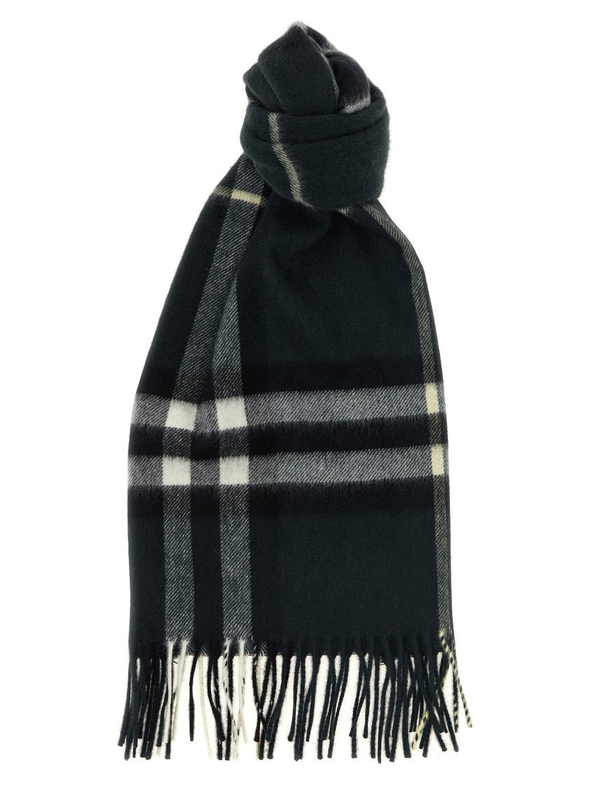 Burberry Cashmere Scarf With Classic Check Pattern