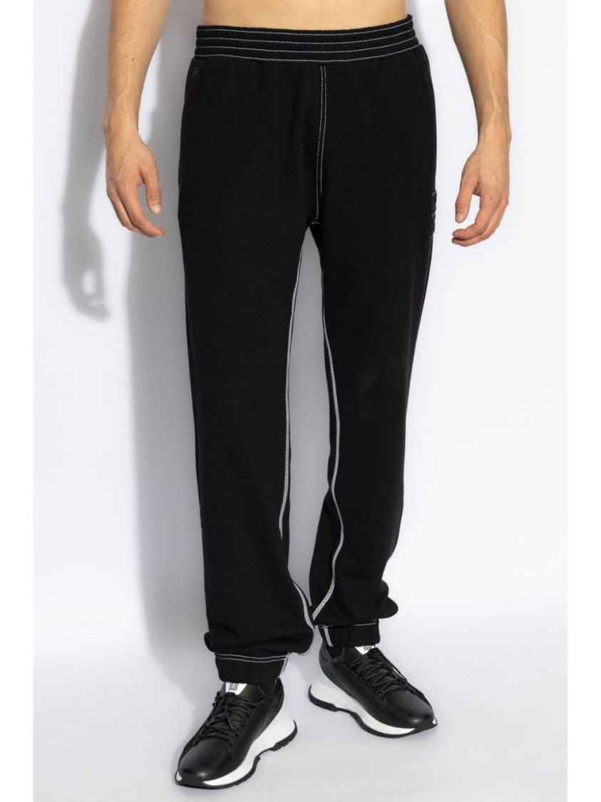 Givenchy Black High Waisted 4G Motif Trousers