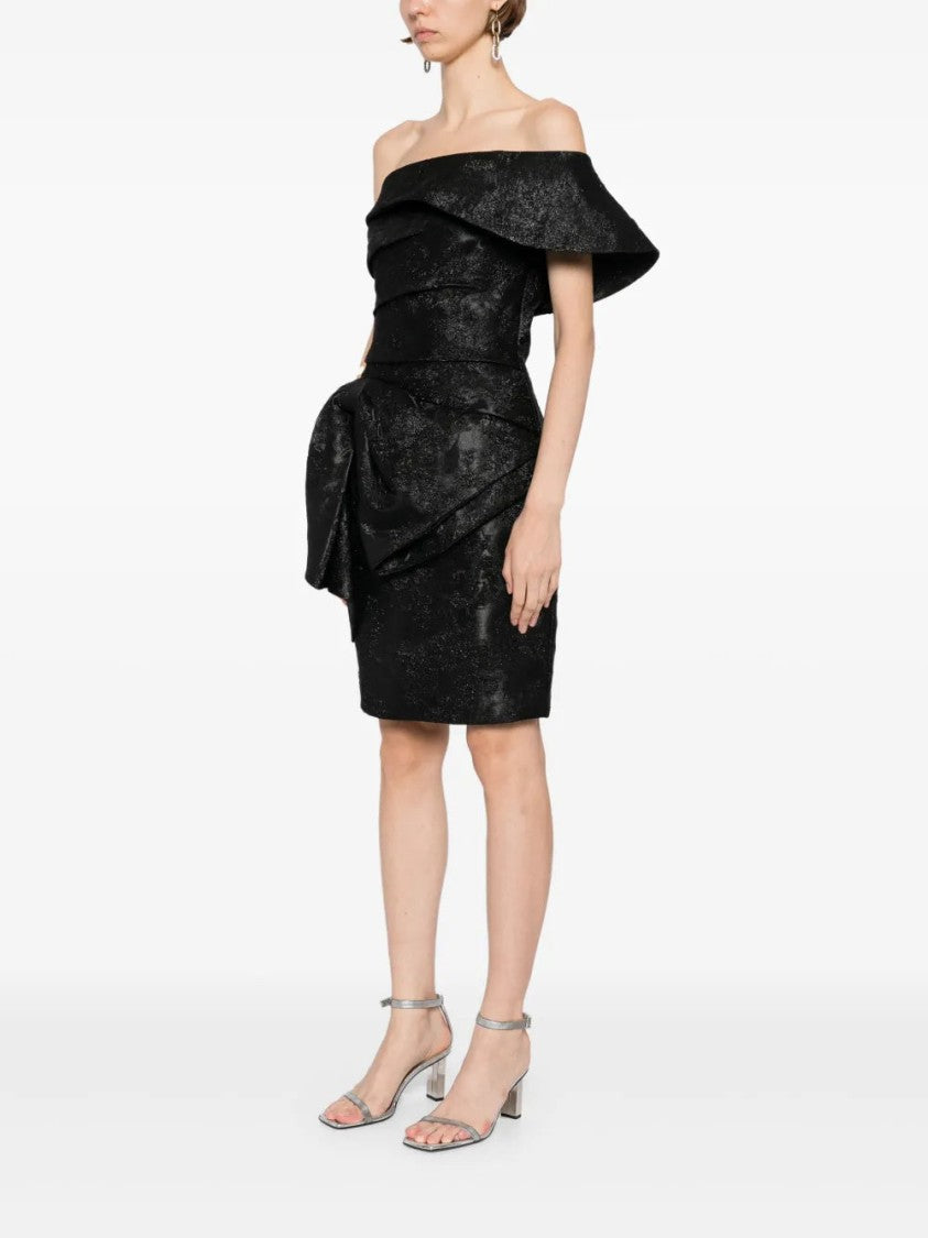 Saiid Kobeisy Brocade Short Dress