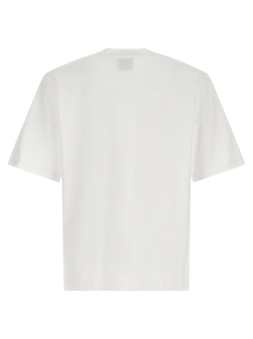 Casablanca White Silicon Patch T-Shirt