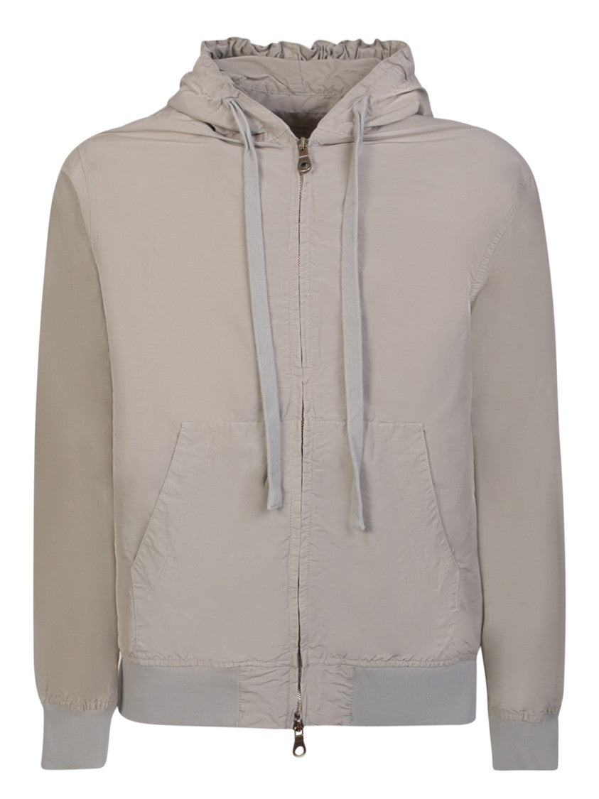 Original Vintage Beige Hooded Sweatshirt