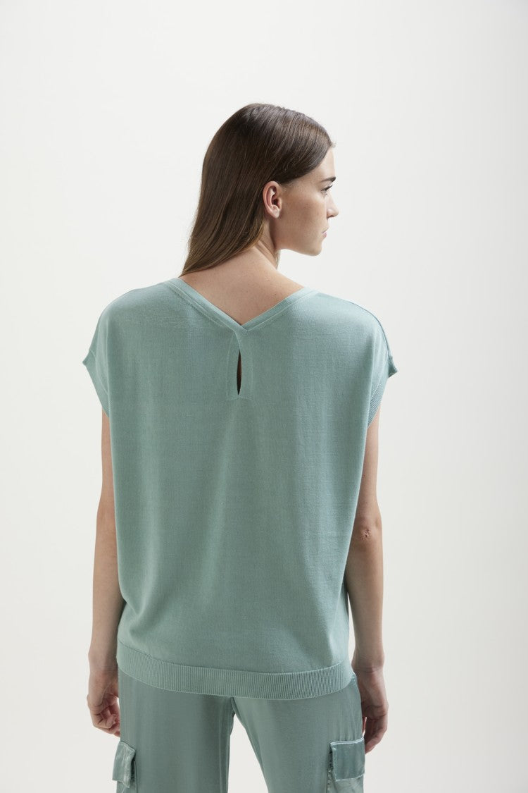 Kangra Relaxed-Fit Short-Sleeved Top