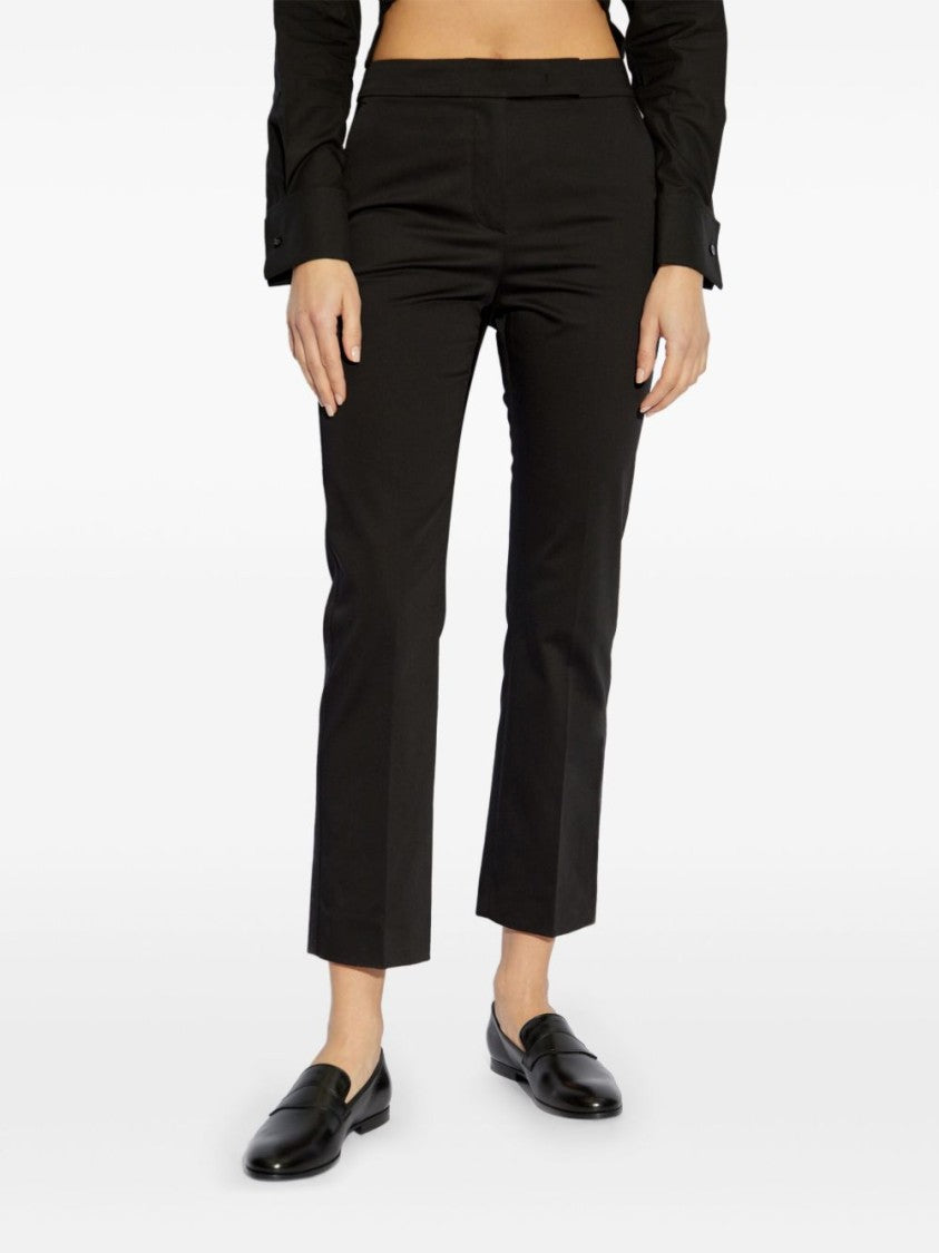 Max Mara Tailored Black Trousers With Smooth Finish