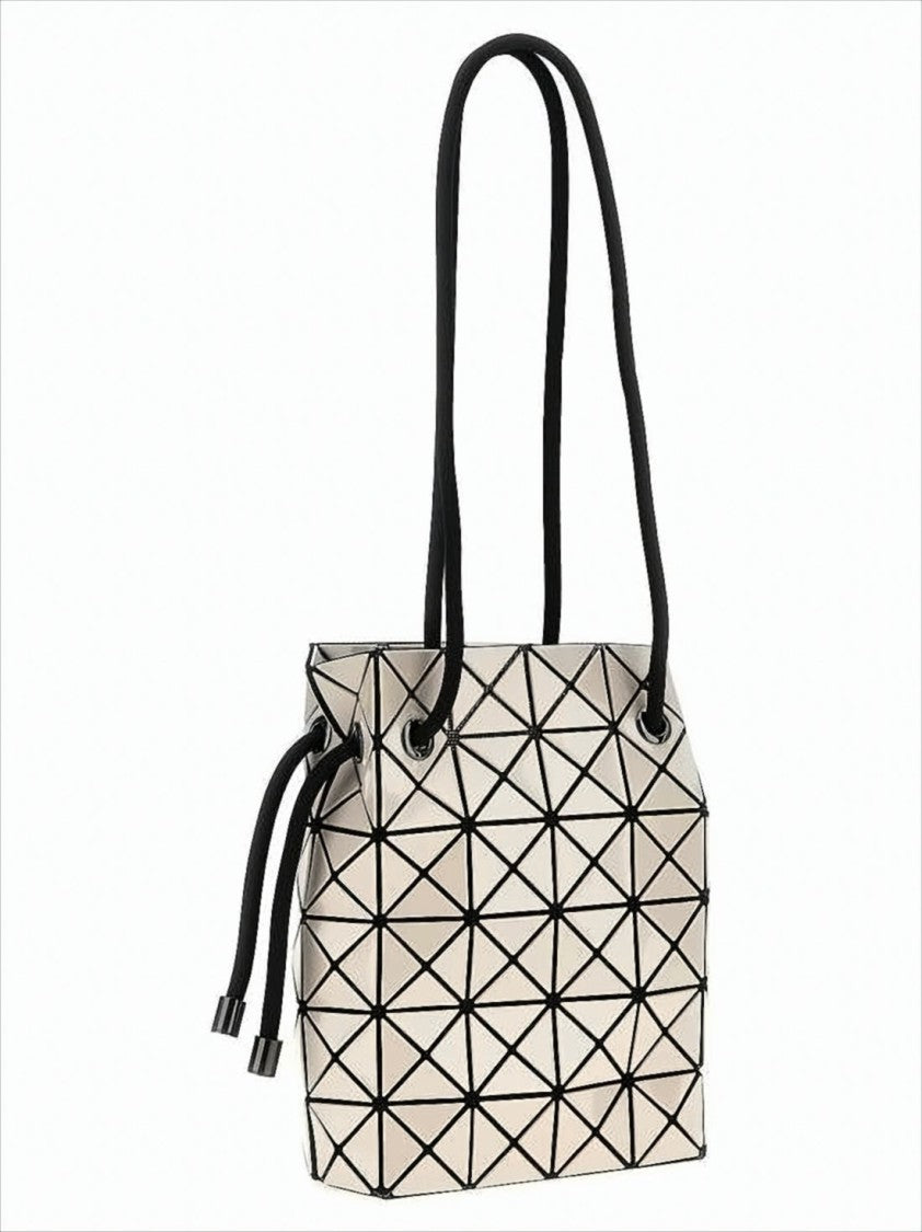 Baobao Geometric Shoulder Bag With Triangular Panel Design