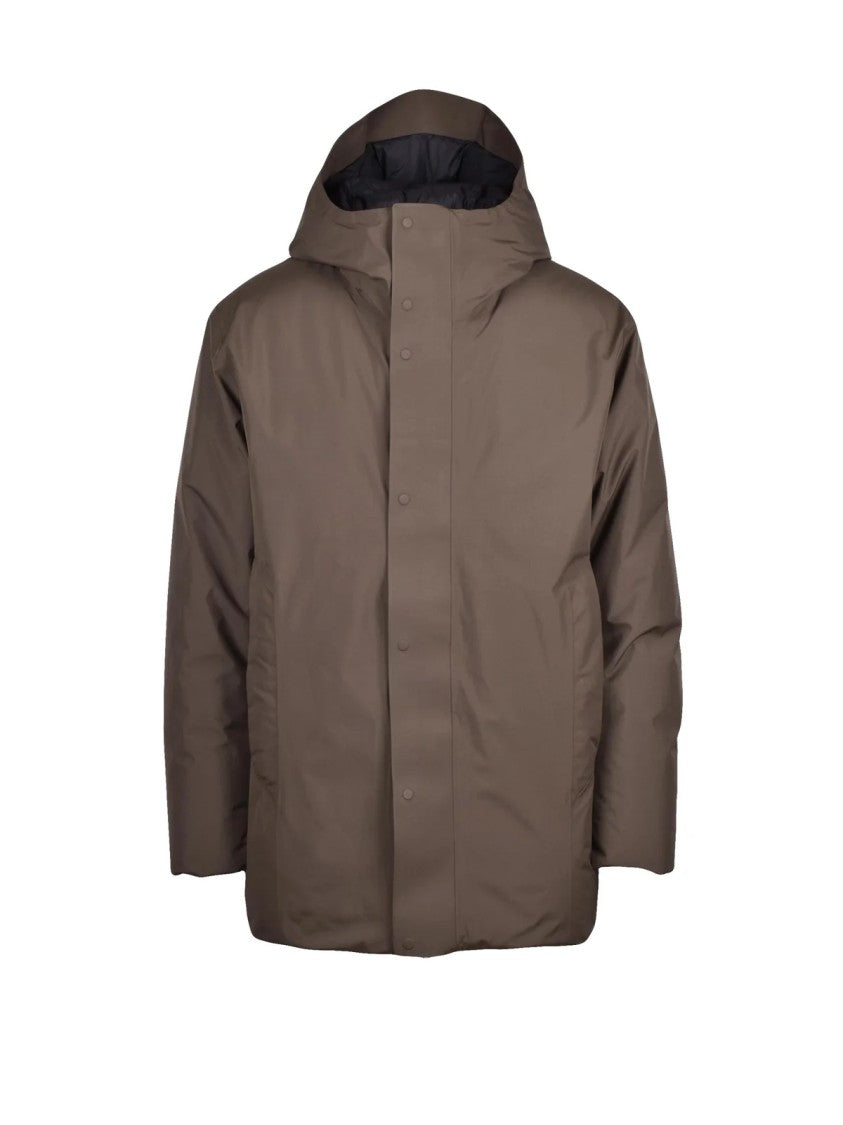 Goldwin Khaki Gore-Tex Waterproof Down Jacket