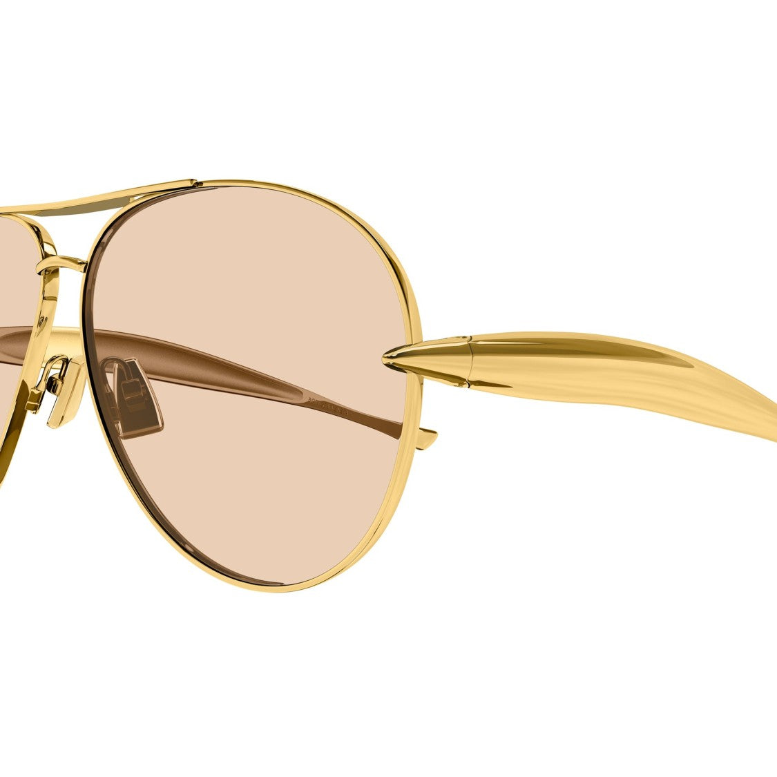 Bottega Veneta Sunglasses Bv1305s 002 Gold Gold Brown 64/13/135