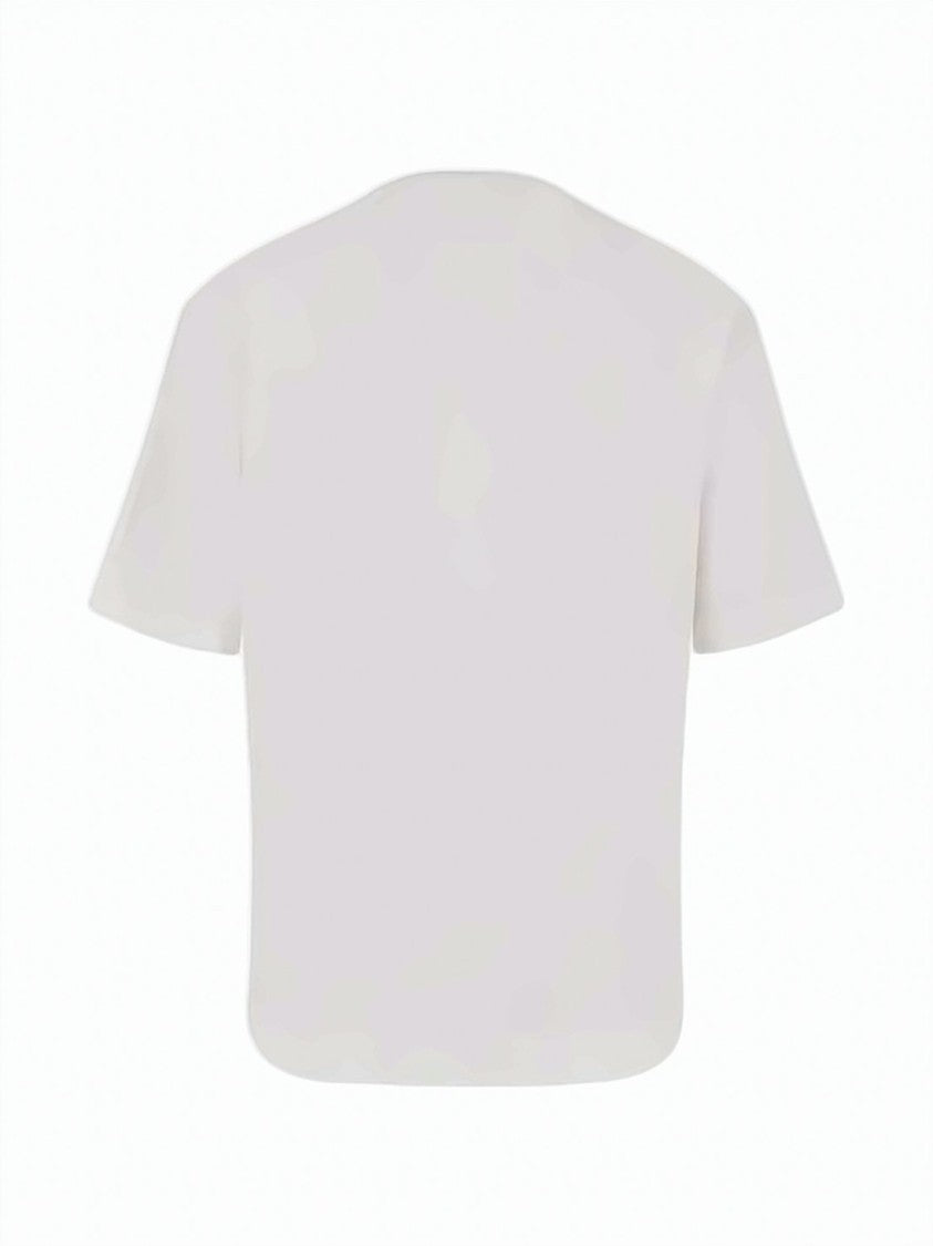 C.P. Company Short-Sleeve Cotton Sweatshirt With Logo Patch