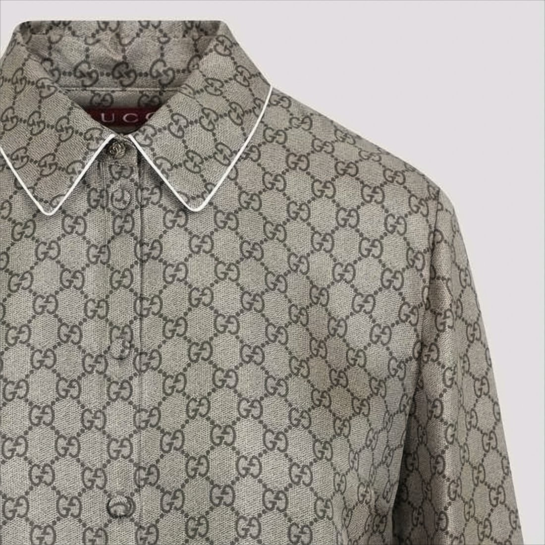 Gucci Silk Long-Sleeved Blouse With Button-Down Design