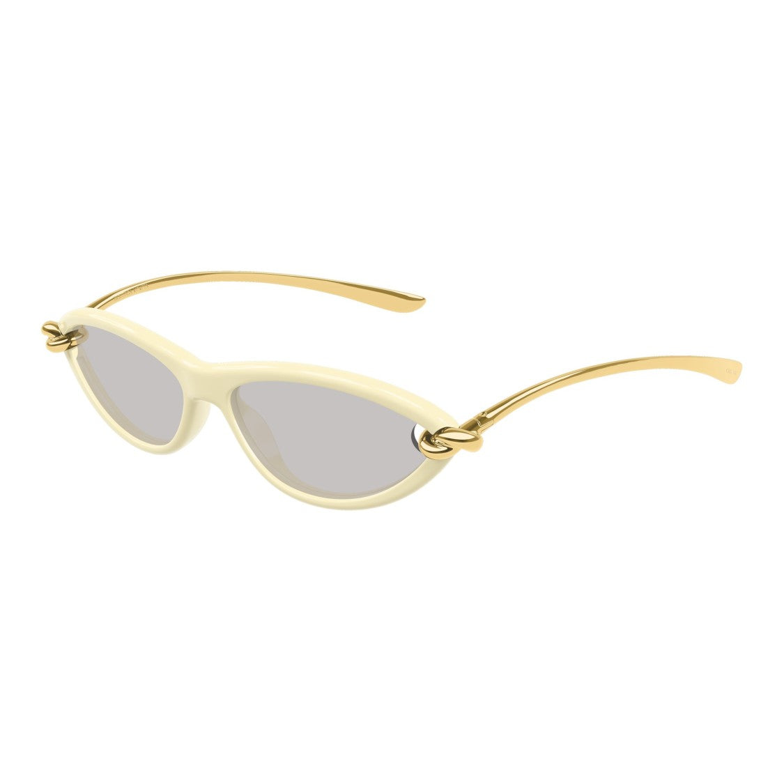 Bottega Veneta Cat-Eye Sunglasses With Knot Detail And Tinted Lenses