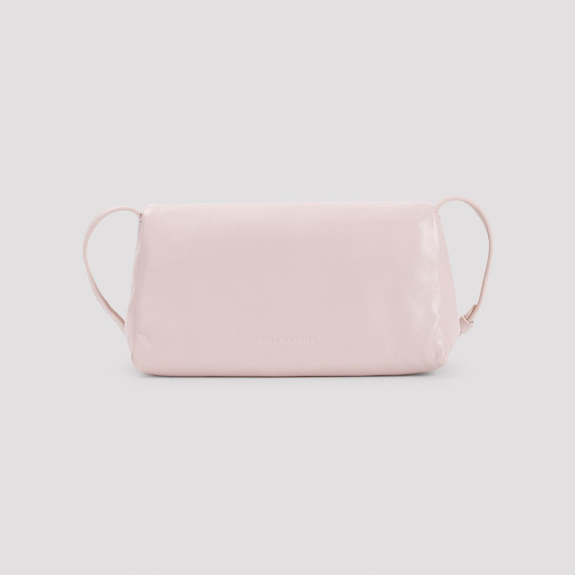 Dries Van Noten Shoulder Bag With Pleated Detail And Sophisticated Leather Finish