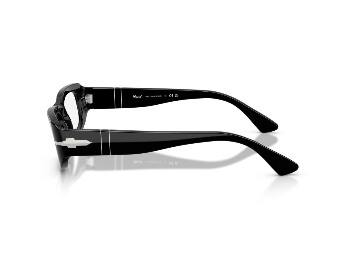 Persol Silver 0Po3388v Oversized Square Sunglasses