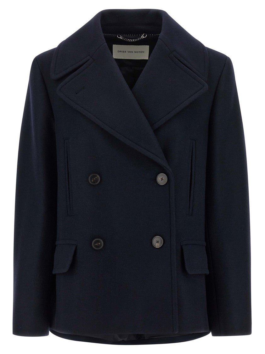 Dries Van Noten 'Vafel' Coat
