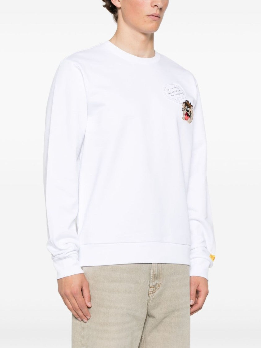 Iceberg Cotton Sweatshirt With Signature Looney Tunes Logo