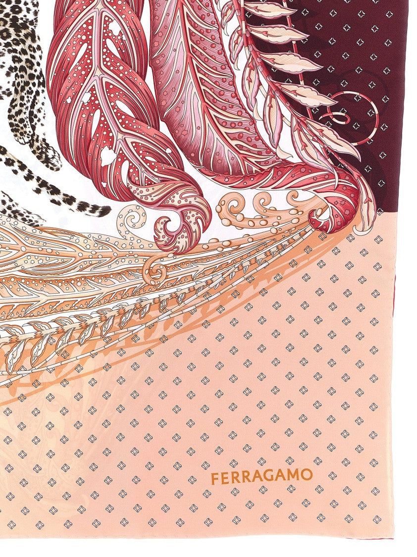 Ferragamo 'Madras' Print Scarf