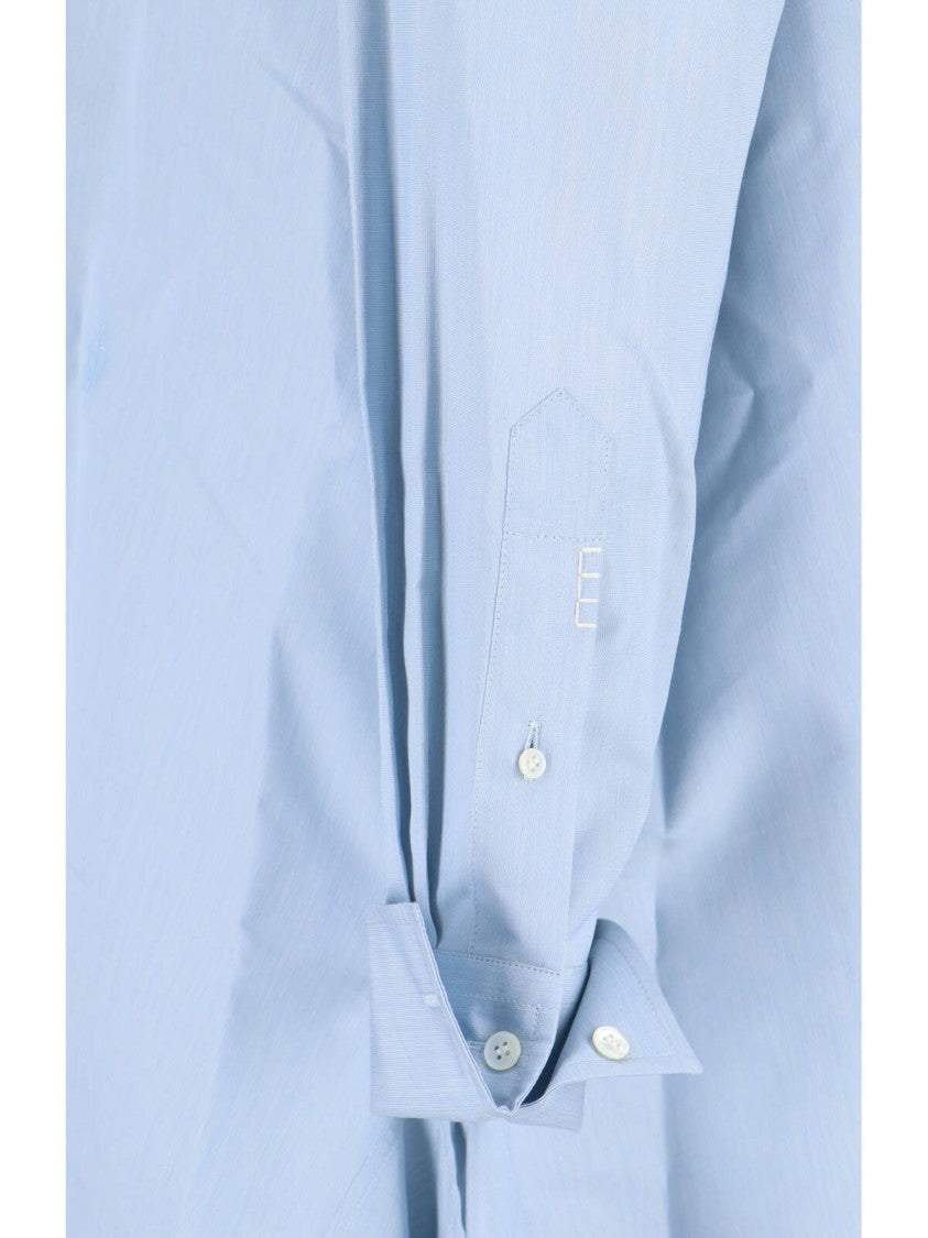 J. W. Anderson Blue Classic Anchor Embroidered Shirt Dress