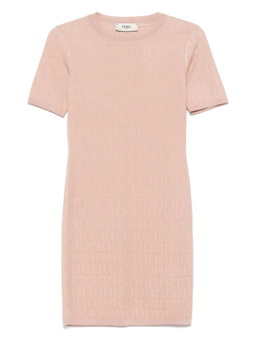 Fendi Ff Cotton Dress