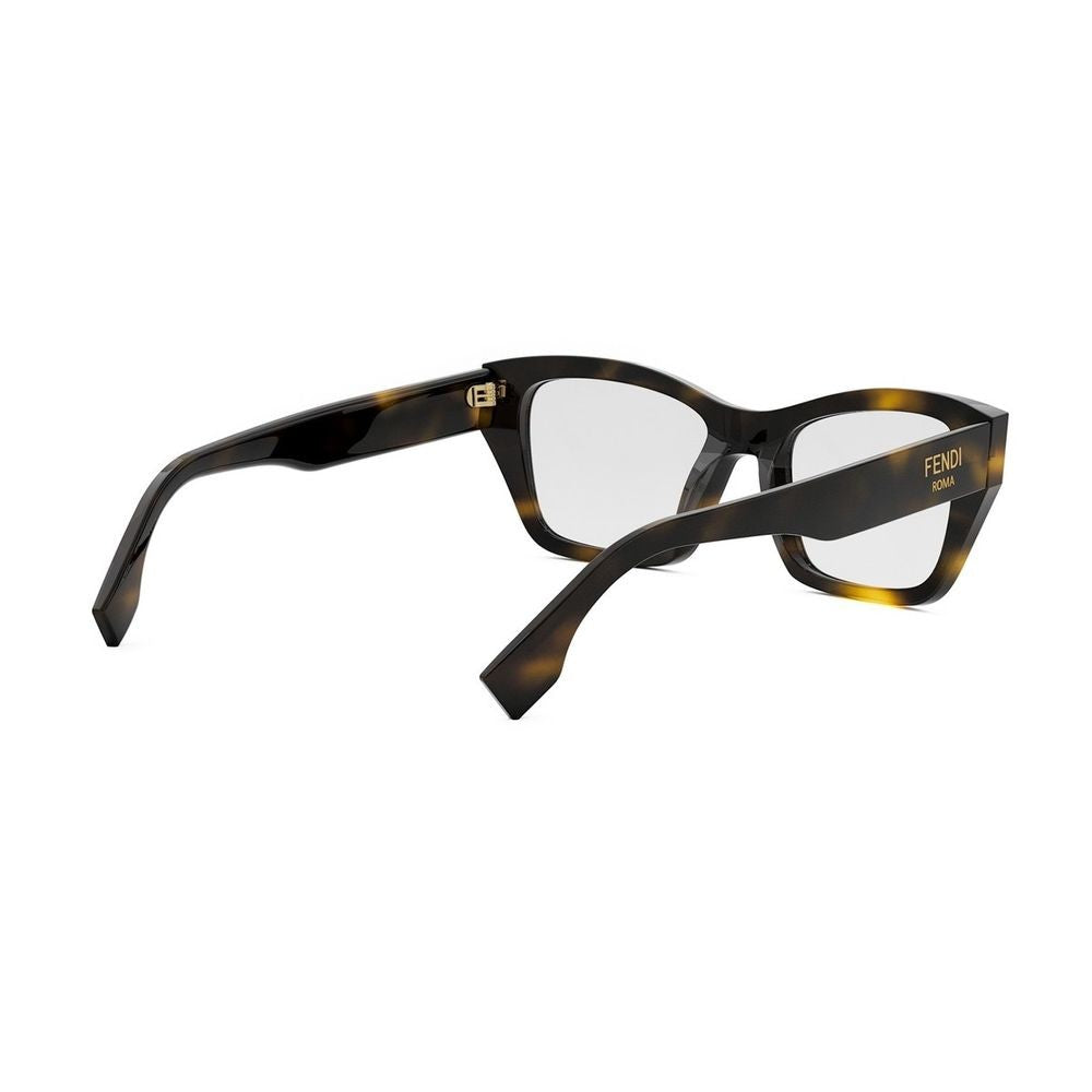 Fendi Rome Oversized Rectangular Optical Frame