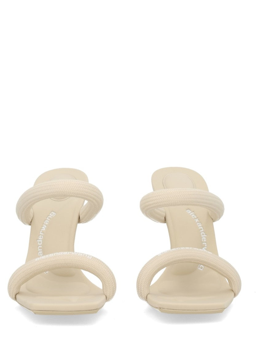 Alexander Wang Julie Stiletto Wide Straps Sandals