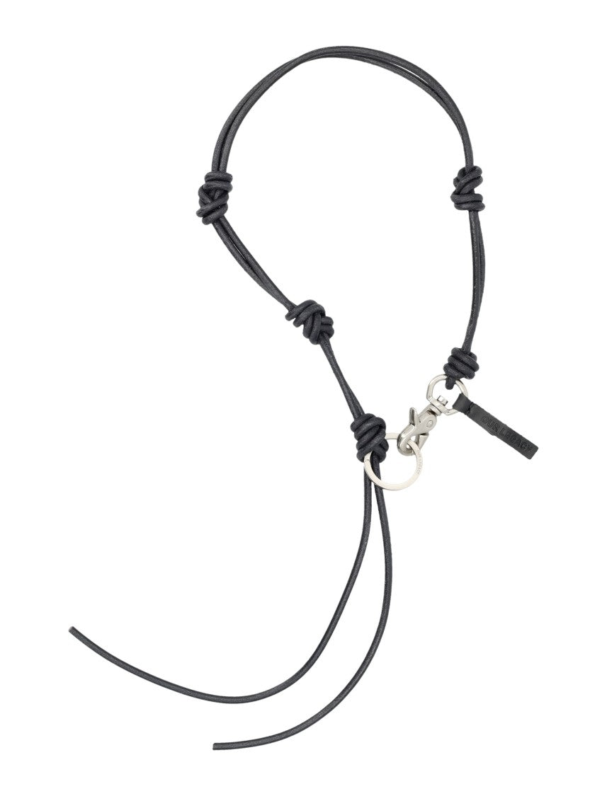Our Legacy Udon Ladon Leather Necklace
