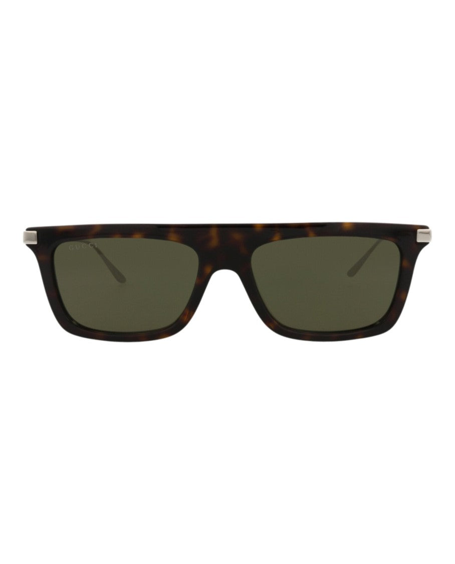 Gucci Square-Frame Recycled Acetate Sunglasses
