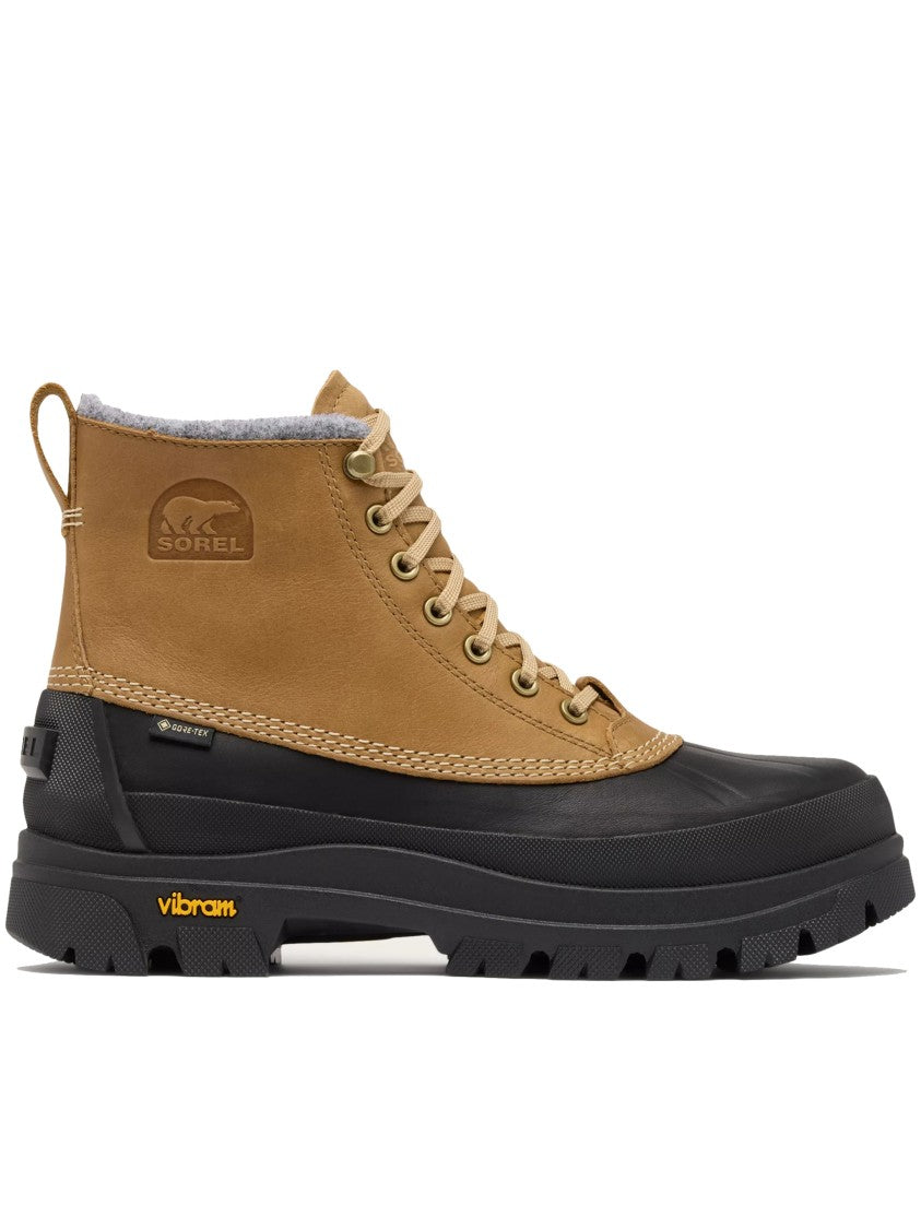 Sorel Daystorm Horizon Gtx Brown Leather Rubber Boots