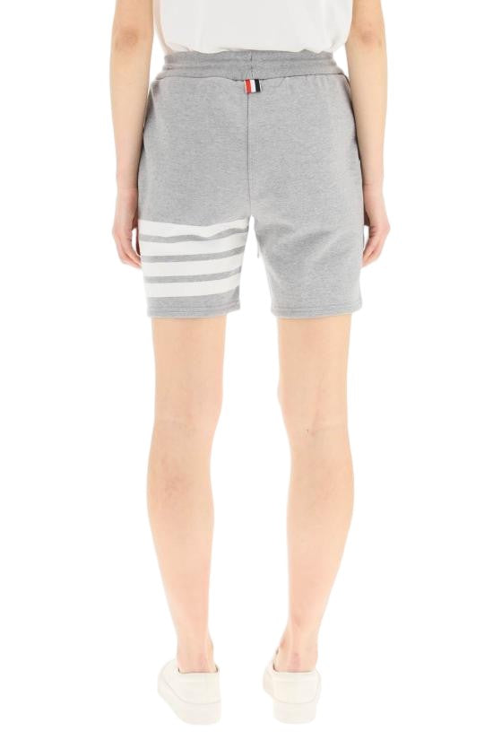 Thom Browne Relaxed Fit Grey Shorts