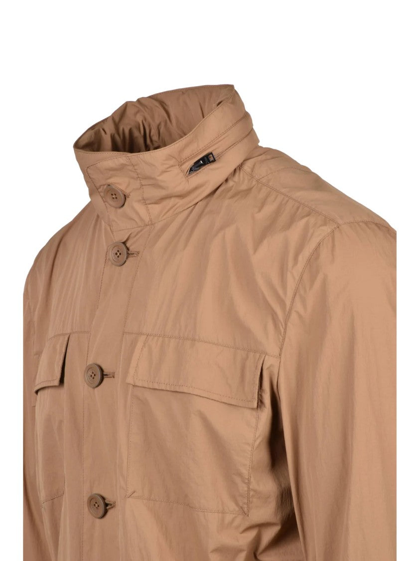 Herno Beige Polyamide Saharan Jacket