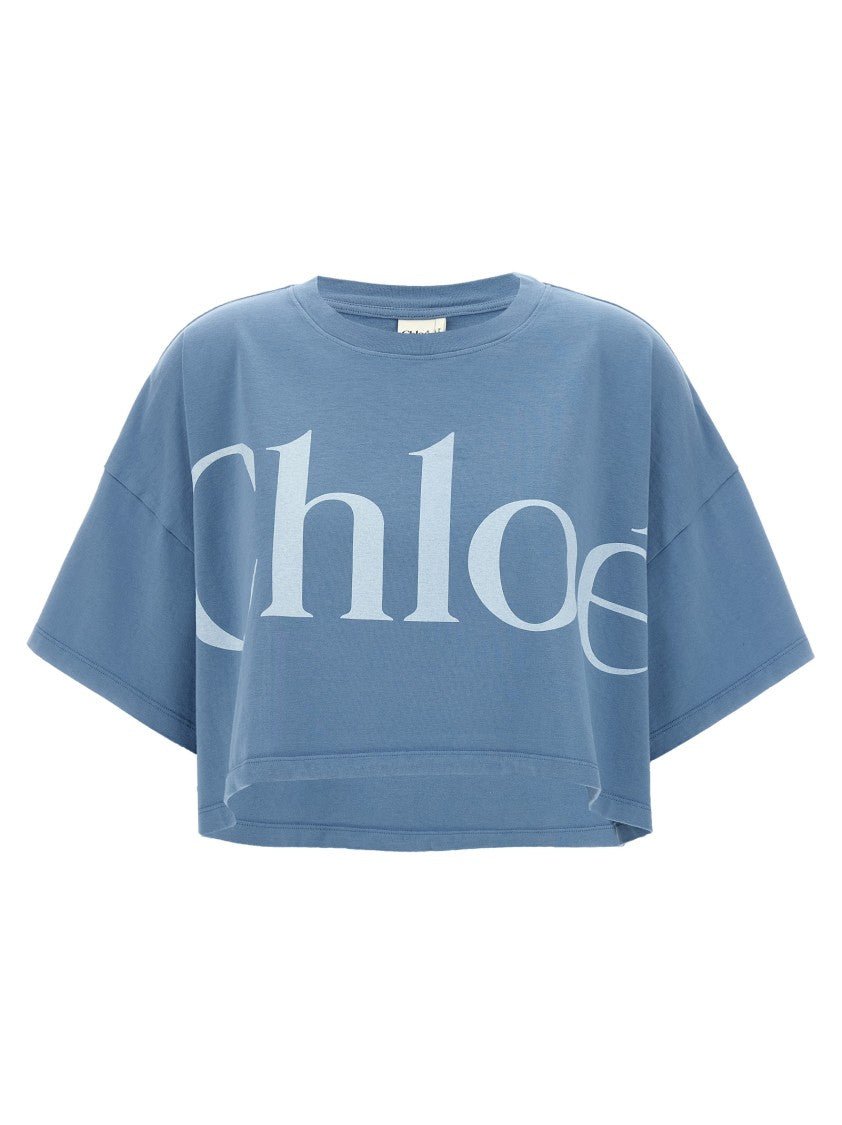 Chloé Logo Crop T-Shirt
