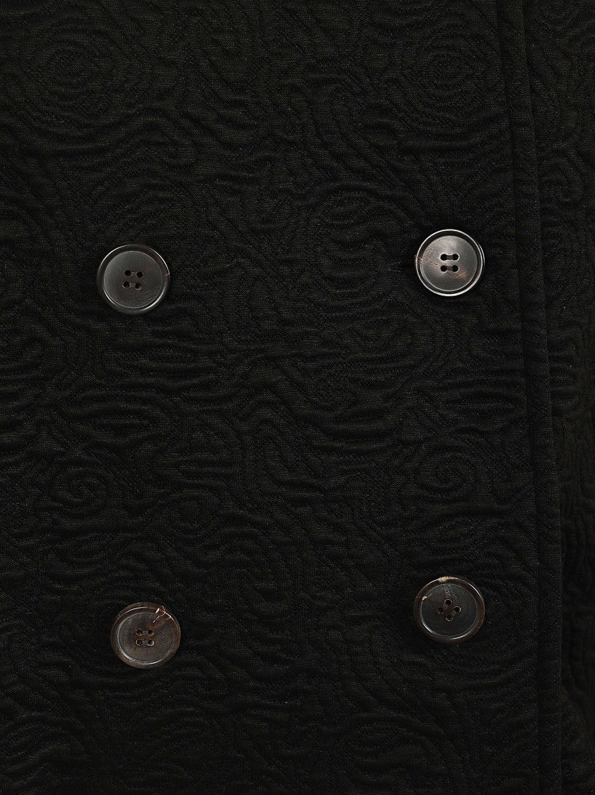 Dries Van Noten Structured Jacquard Huvia Jacket