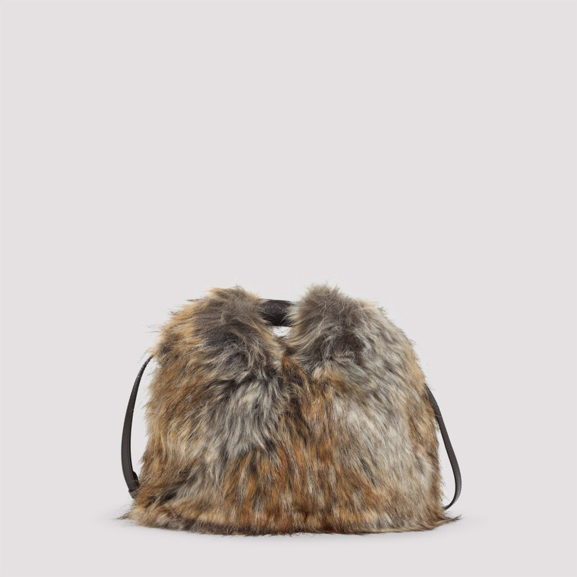 Mm6 By Maison Margiela Curds Whey Tobacco Brown Japanese Crossbody Bag