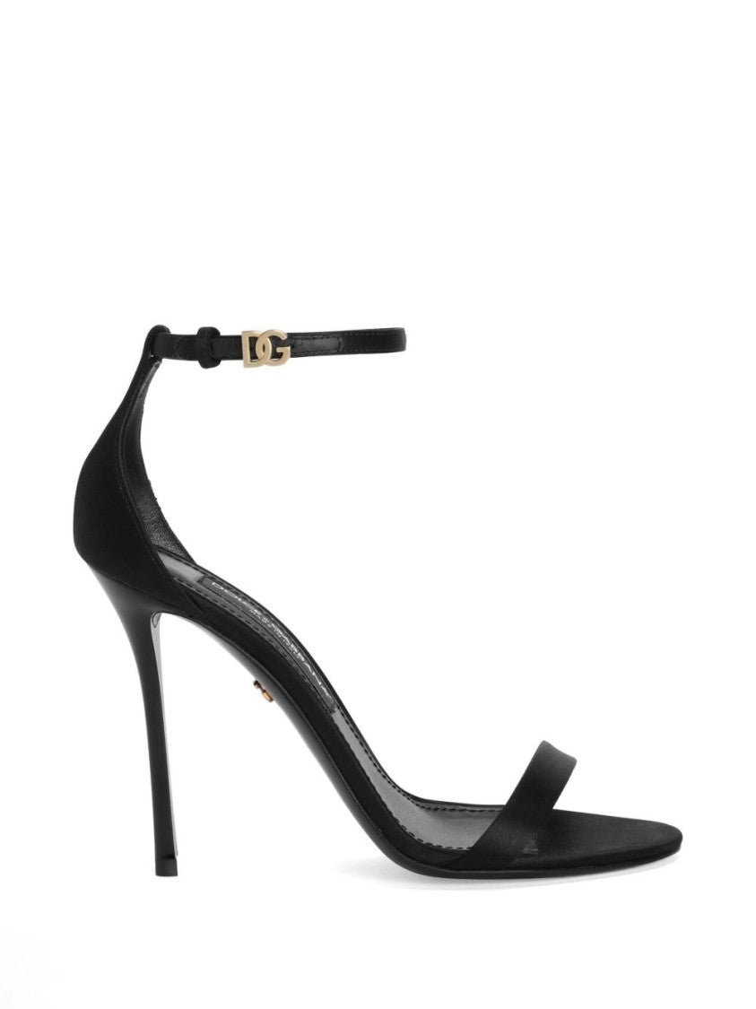 Dolce & Gabbana High-Heeled Sandals With Slim Stiletto And Design