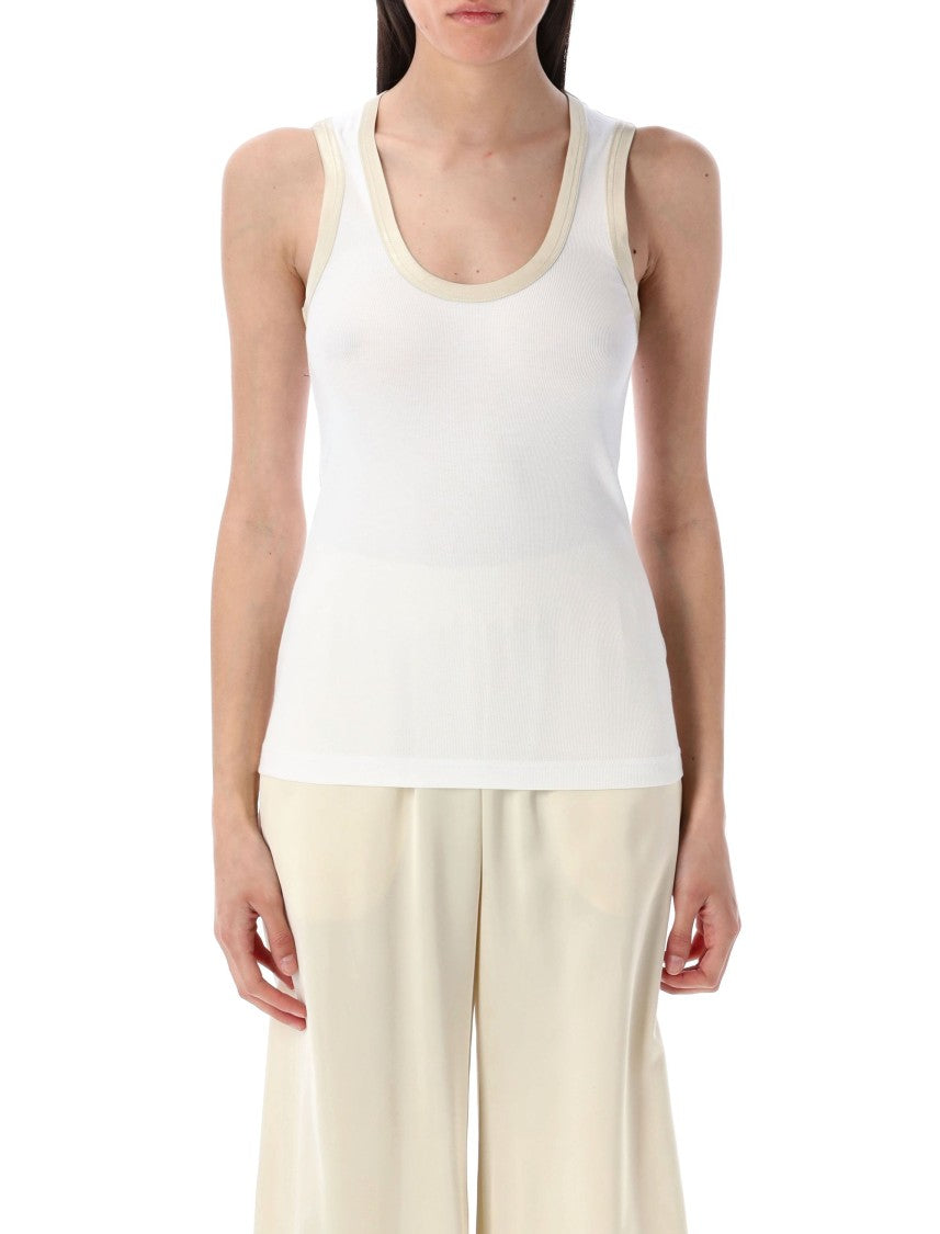 Fabiana Filippi Scoop Neck Tank Top